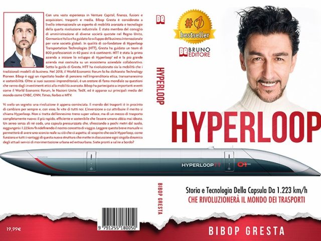 Hyperloop: la storia della capsula da 1.223 km/h in un libro di Bibop Gresta