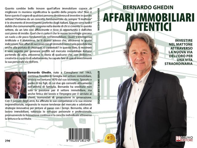 Bernardo Ghedin, Affari Immobiliari Autentici: il Bestseller su come raggiungere il successo immobiliare grazie all’AI e al Metaverso