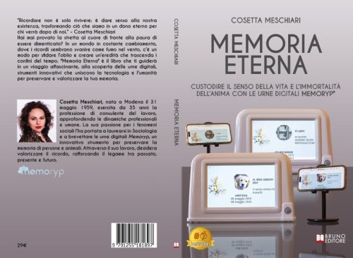Cosetta Meschiari, Memoria Eterna: il Bestseller su come conservare i propri ricordi attraverso le urne digitali