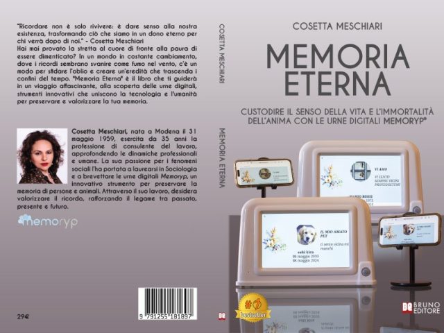Cosetta Meschiari, Memoria Eterna: il Bestseller su come conservare i propri ricordi attraverso le urne digitali