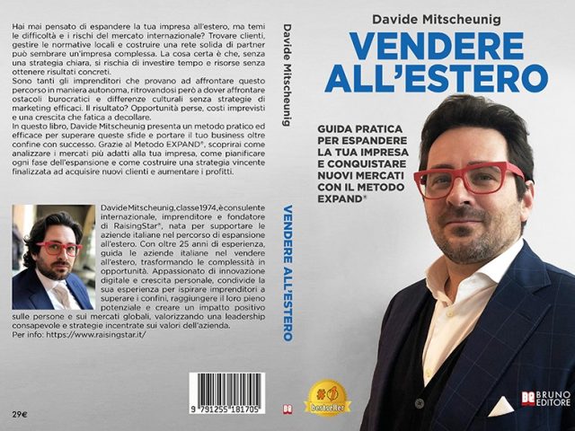 Davide Mitscheunig, Vendere All’Estero: il Bestseller su come espandere la propria azienda oltre confine con il Metodo EXPAND®