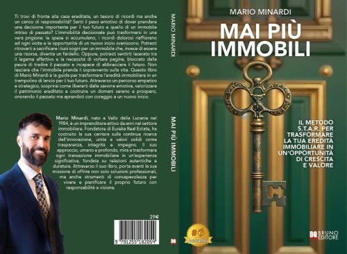 Mario Minardi, Mai Più Immobili: il Bestseller su come valorizzare al massimo l’immobile ricevuto in eredità
