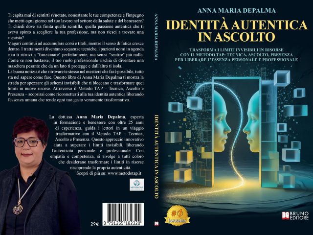 Anna Maria Depalma lancia il libro su come riscoprire la propria autenticità con il Metodo TAP