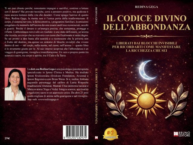 Redina Gega lancia il libro su come vivere una vita fatta di abbondanza e prosperità
