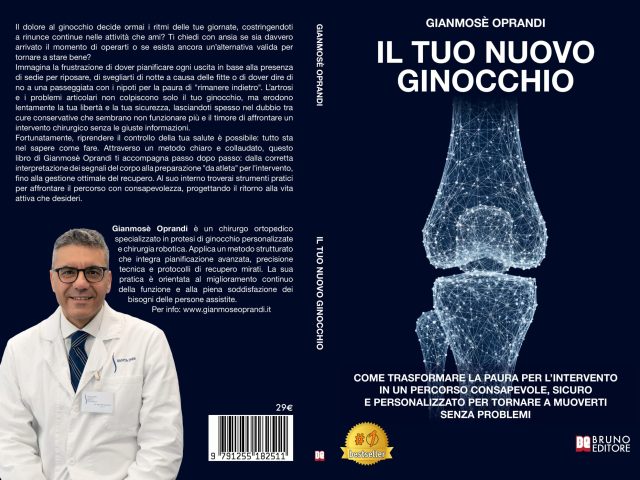 Gianmosè Oprandi lancia il libro su come tornare a vivere risolvendo efficacemente i problemi al ginocchio