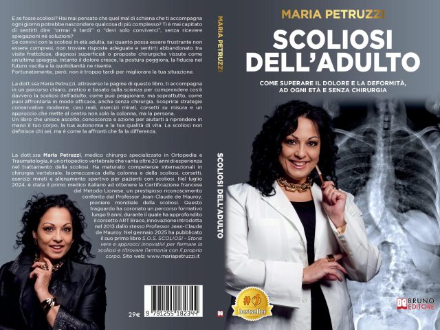 Maria Petruzzi, Scoliosi Dell’Adulto: il Bestseller su come trattare efficacemente la scoliosi in età adulta