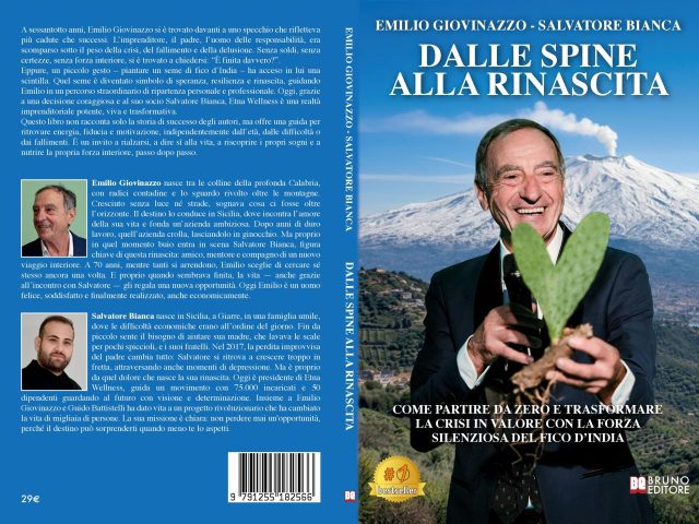 Emilio Giovinazzo e Salvatore Bianca lanciano il libro su come trovare la forza di ricominciare dopo un fallimento