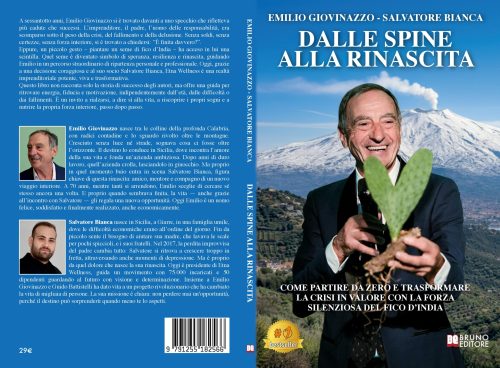 Emilio Giovinazzo e Salvatore Bianca lanciano il libro su come trovare la forza di ricominciare dopo un fallimento