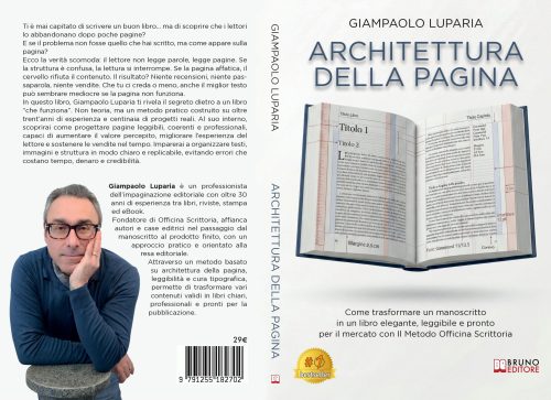 Giampaolo Luparia lancia il libro su come progettare e valorizzare un testo cartaceo da zero
