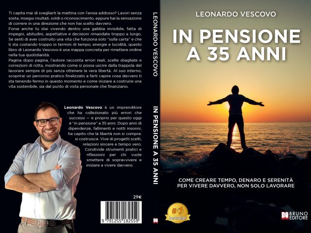 Leonardo Vescovo lancia il libro su come vivere la vita desiderata senza dipendere dal tempo