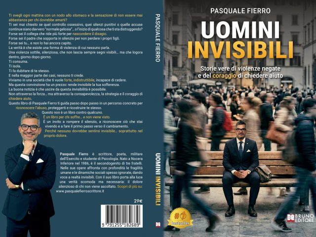 Pasquale Fierro lancia il libro sul coraggio di chiedere aiuto
