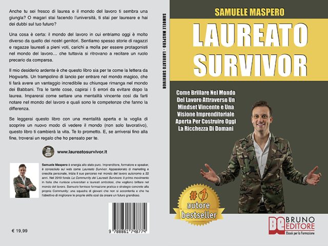 Libri: Samuele Maspero svela il segreto per brillare nel mondo del lavoro con &#8220;Laureato Survivor&#8221;