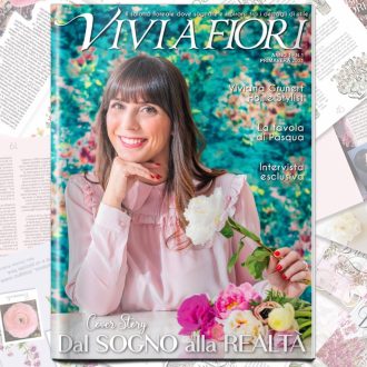 Viviana Grunert lancia il Magazine VIVI A FIORI, il salotto floreale dove sognare e ispirarsi tra i dettagli di stile