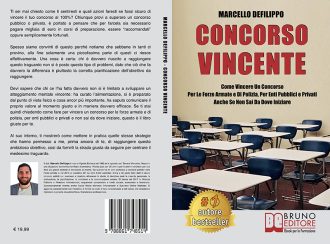 Libri: “Concorso Vincente” di Marcello Defilippo mostra l’importanza del mindset per superare i concorsi