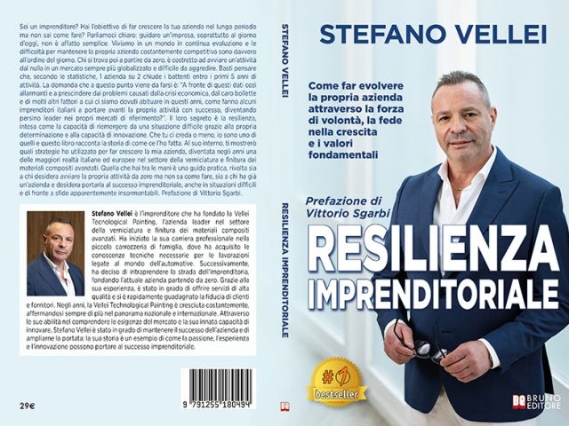 Stefano Vellei presenta “Resilienza Imprenditoriale”, la guida per diventare imprenditori di successo