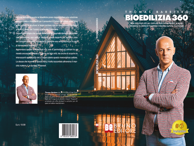 Thomas Barbiero, Bioedilizia 360: il Bestseller su come costruire case in legno ecosostenibli grazie alla Fraseroof